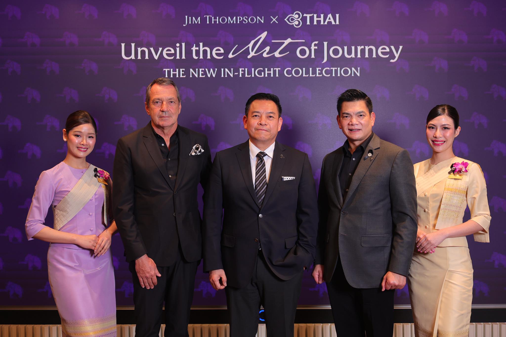 Thai Airways, Jim Thompson Launch 2026 In-Flight Collection